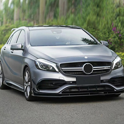 Ottieni l'A45 Front Bumper Grille Upgrade per Mercedes Benz Classe A W176 Body Kit 13-18