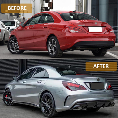 Giubbotti laterali per auto per Mercedes Benz CLA W117 Modificato a C63 AMG Stile 2013-2019 OEM Sì