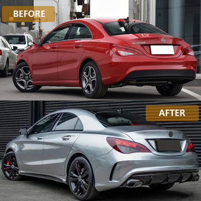 CLA Class W117 2013-2019 Tail Pipe Aggiorna la tua auto con questo accessorio Mercedes Benz