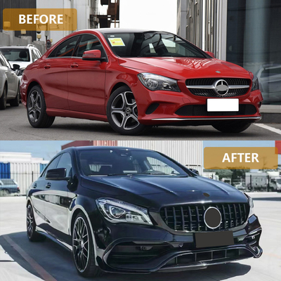 Aggiorna la tua Mercedes Benz W117 con la griglia del paraurti anteriore CLA GT Style 2013-2019