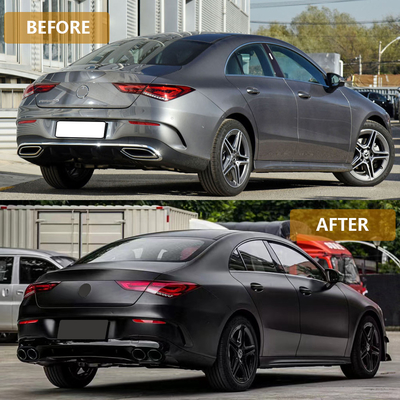 Mercedes Benz CLA W118 Paraurti posteriore e diffusore labbro con sgabello di gola Altre parti del corpo