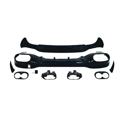 100% di gas di scarico del diffusore posteriore per labbra e gola testato per Mercedes-Benz CLA W118 2020-2024