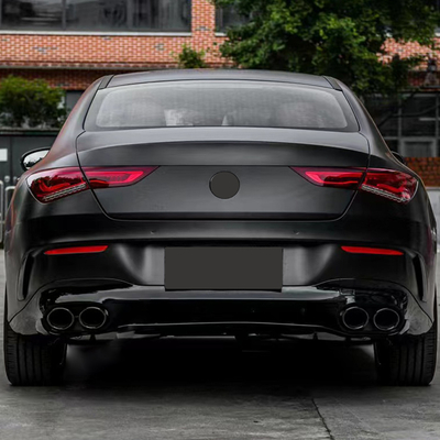 100% di gas di scarico del diffusore posteriore per labbra e gola testato per Mercedes-Benz CLA W118 2020-2024