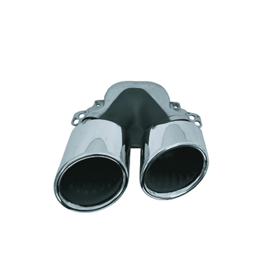 Migliora il tuo CLA in un lusso moderno con questo Split Ellipse Tailpipe Throat in Nero