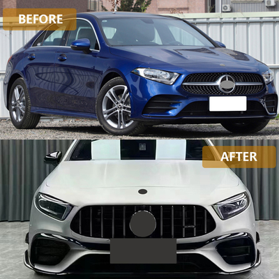 Sostituzione/riparazione della griglia del paraurti anteriore W177-GT-R per la griglia della Mercedes Benz Classe A W177 GT