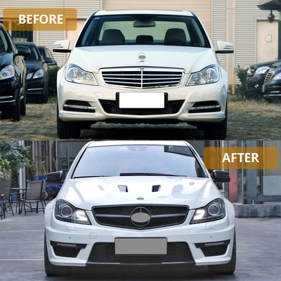 OEM Sì Kit per il paraurti anteriore Auto Kit per il lifting facciale del corpo AMG per Mercedes-Benz Classe C W204 2011-2014