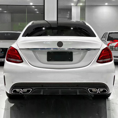 Mercedes-Benz Classe C W205 Rear Bumper Upgrade Diffusore posteriore