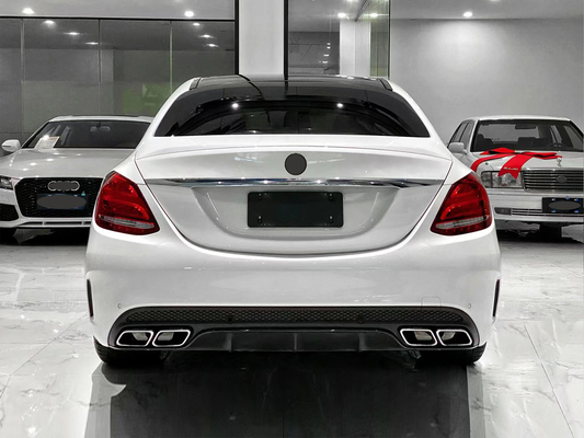 Mercedes-Benz Classe C W205 Rear Bumper Upgrade Diffusore posteriore