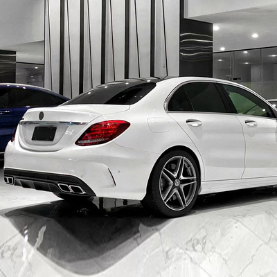 Accessori per auto gonne laterali per auto Benz C Modificato in C63 AMG Stile 2015-2018 Body Kits
