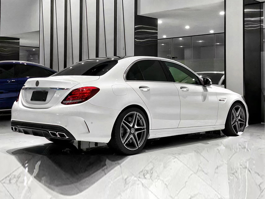 Accessori per auto gonne laterali per auto Benz C Modificato in C63 AMG Stile 2015-2018 Body Kits