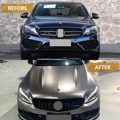 Aggiornamento 100% testato per Mercedes Benz Classe C W205 Motor Hood 2015-2018 Aggiornamento ora