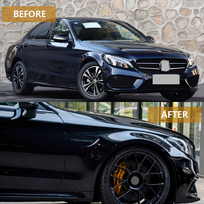 Kit di carrozzeria 100% testati per l'aggiornamento del Fender GT 2015-2018 su Benz Classe C W205 Steel