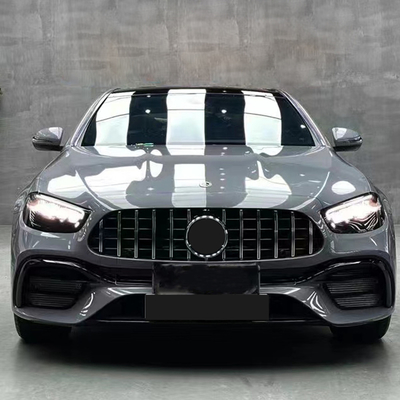 E-Class W213 2016- AMG 21-23 Body Kit Car Bumpers Front Lip Rear Diffuser Exhaust Tips gonne laterali per Benz
