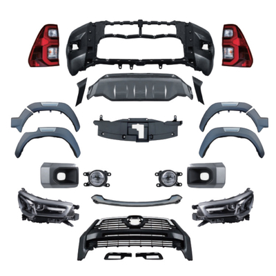2020 Toyota Hilux Revo Vigo Rocco con kit completo e logo personalizzato