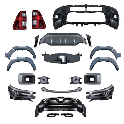 2020- Toyota Hilux Diesel Roof Rack Accessori OEM Body Kit Personalizzazione