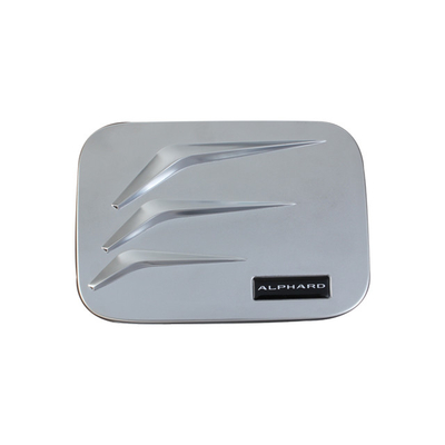2024 Toyota Alphard Fibra di carbonio Cromo Serbatoio di carburante Trim Cover accessori esterni OEM