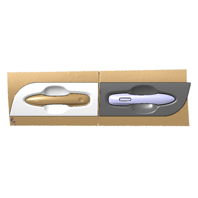 2020-2023 Year Fitment Auto Imitate Carbon Door Handle Cover per Toyota Corolla Cross