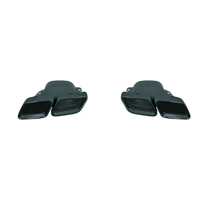 Punta di scarico in acciaio inossidabile lucidato C63 AMG stile per 15-18 Mercedes-Benz C-Class W205