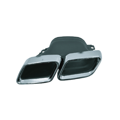 Punta di scarico in acciaio inossidabile lucidato C63 AMG stile per 15-18 Mercedes-Benz C-Class W205