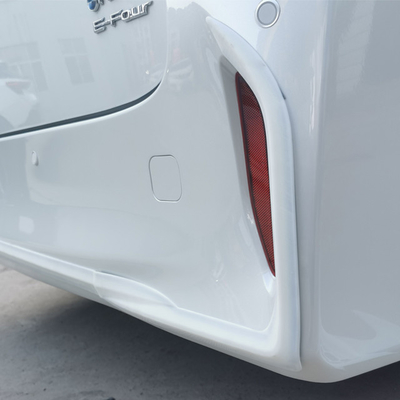 Disegno geometrico stile Acciaio inossidabile Copertura di luce di nebbia posteriore per Toyota Alphard 2024