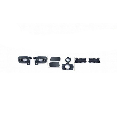 Car Fitment Toyota Land Cruiser LC300 2022 Ammodernamento del paraurti anteriore con ABS colorato