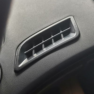 Pacchetto di decorazione dell'uscita del condizionatore d'aria anteriore per Toyota Alphard 2024 Fibra di carbonio