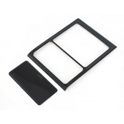 Toyota Tacoma 2024 2025 Car Interior ABS Fibra di Carbonio Nero Testa Luce Switch Button Cover Trim 1pcs