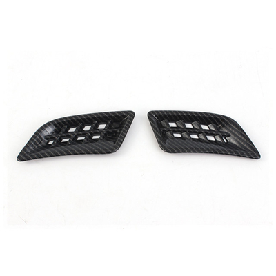 2024 Toyota Alphard Carbon Fiber Front Bumper con accessori decorativi interni ABS