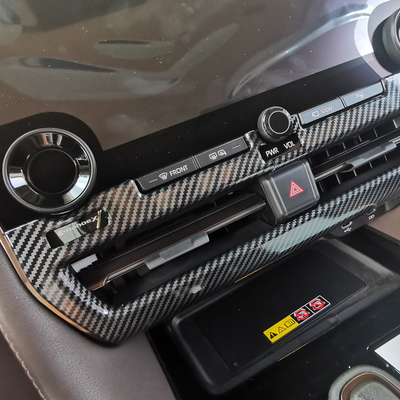 Toyota Alphard Vellfire 2024 Carbon Car AC Climatizzatore Aggiustare Copertura Decorativa Trim