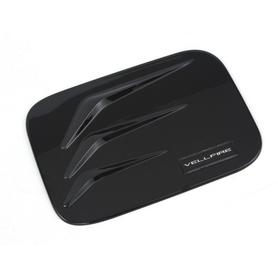 Altri accessori per auto Copertura del serbatoio del carburante in fibra di carbonio in cromo per Toyota Alphard 2024