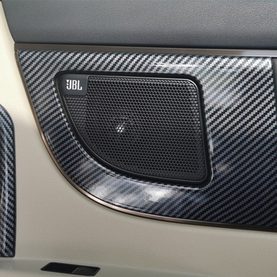 2024 Toyota Alphard Vellfire Portone porta auto altoparlante Copertura con copertura decorativa in fibra di carbonio