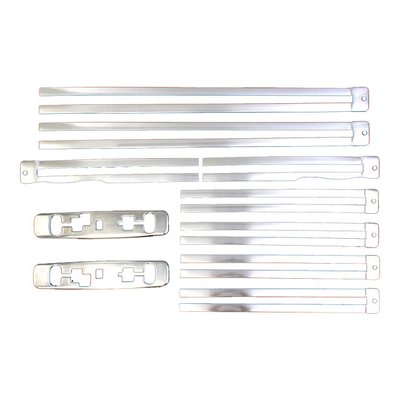Ferrovie decorative in acciaio inossidabile per Toyota Alphard Vellfire2024 Kit interni