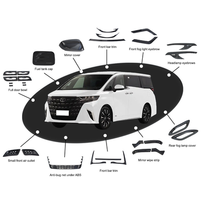 Appoggio braccio di sedile in ABS Decorazione Stile di design per Toyota Alphard Vellfire2024