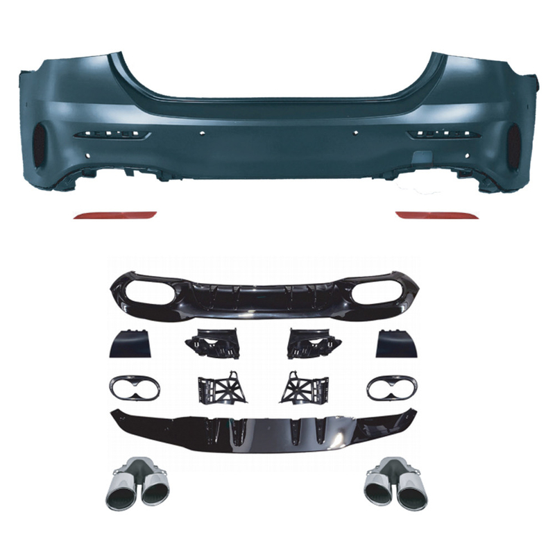 Mercedes-Benz W177 A45 AMG Serie 19-24 Car Facelift Rear Body Kit Aggiornamento accessori