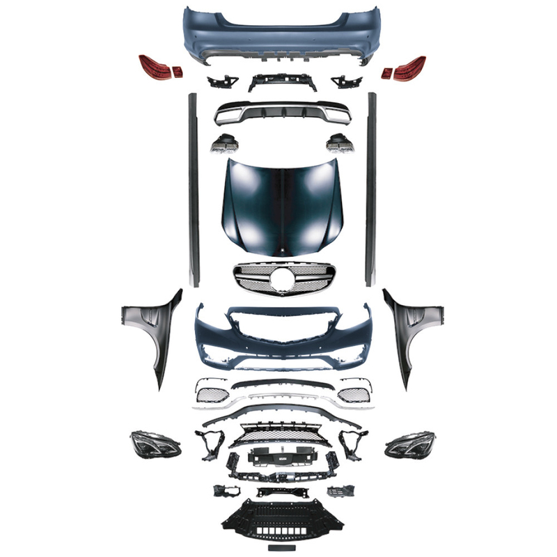 Trasforma la tua E-CLASS W212 14-15 con AMG Wide Body Benz Body Kits Front Rear Bumper
