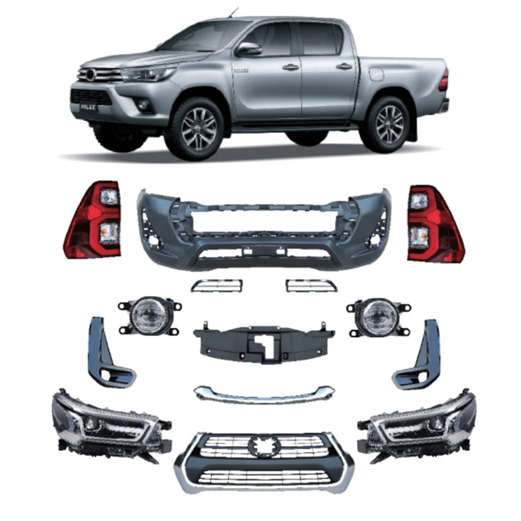 Logo personalizzato accettato Aggiorna la tua Toyota Hilux Revo con il nostro kit per il corpo 2016-2020