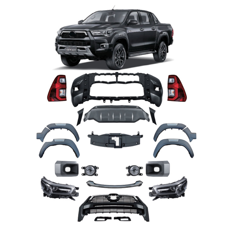 Autocar con 2021 HILUX ROCCO Tipo Body Kit in stile Business/Luxury Design