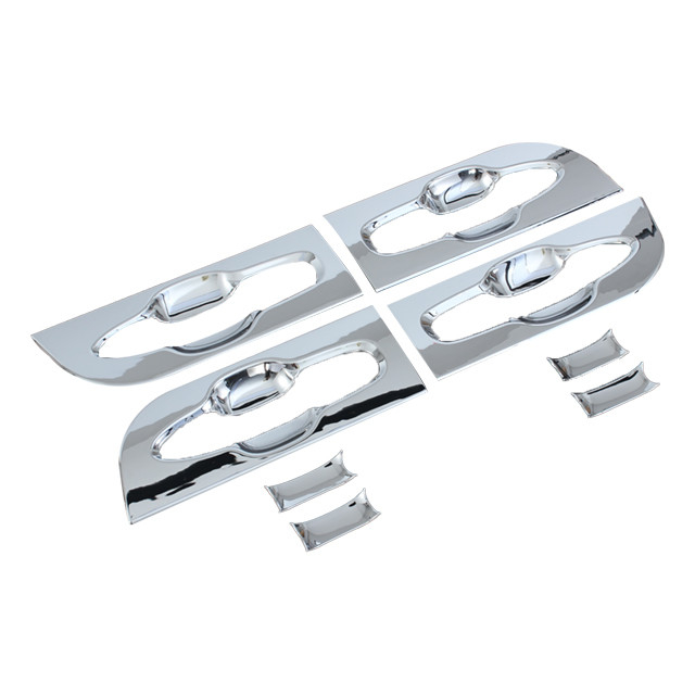 Accesori per auto in argento/nero Copertura del manico della porta per Toyota Alphard Vellfire 2024