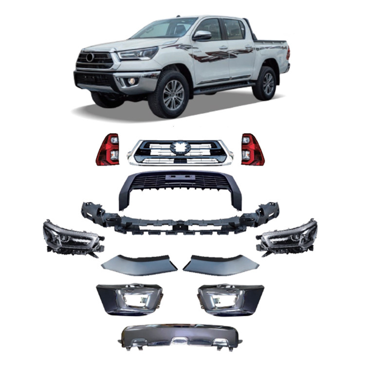 Business/Luxury Design Stile Medio Oriente Tipo Hilux Toyota Body Kit Bumper Upgrade 2020