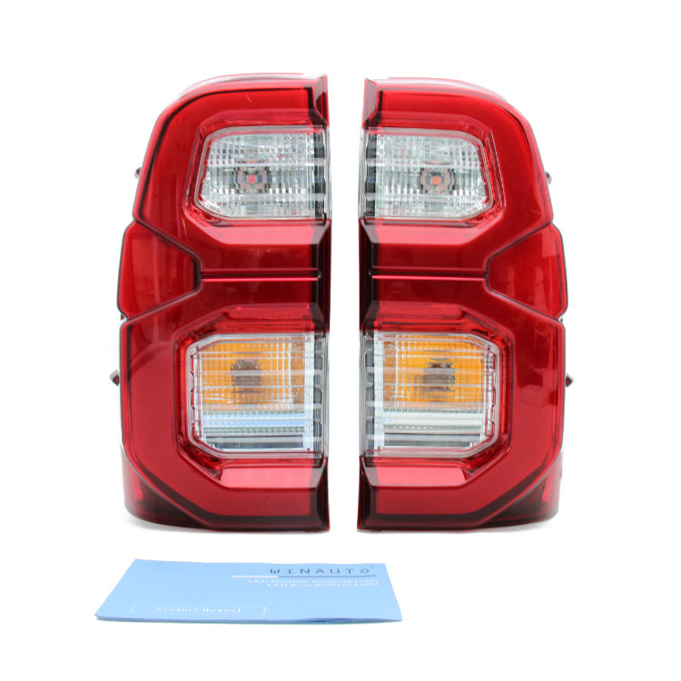 Lampada posteriore 2016 Hilux Stop Reverse Lamp Toyota auto accessori LED Tail Light OEM Sì