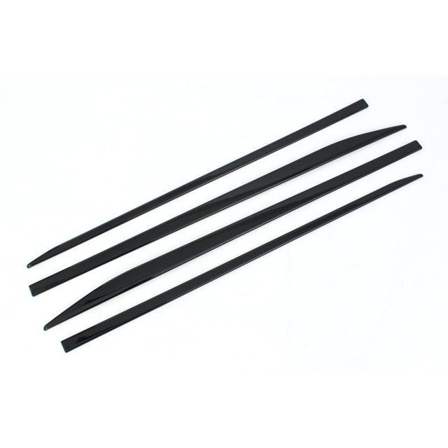 4PCS ABS Porte di moltiplicazione di guarnizione per Toyota Corolla 2004-2013 Formato di disegno nominale ABS guarnizione