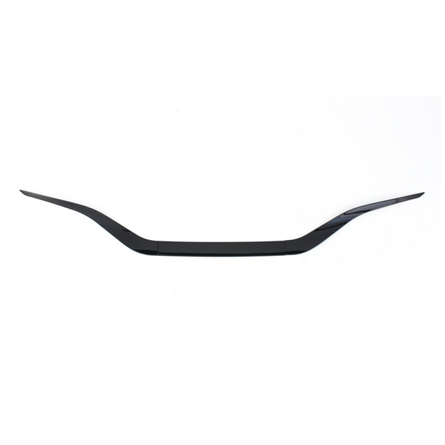 Toyota Alphard Vellfire 40 2024 Accessoiri in argento/nero Numero di targa posteriore Cromo