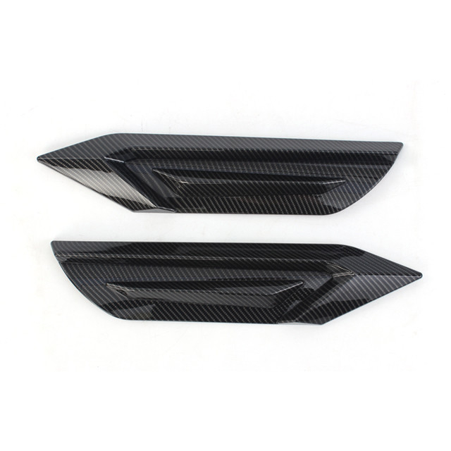 Accessori esterni in acciaio in argento/nero ABS cromati per Toyota Alphard2024 Door Fender