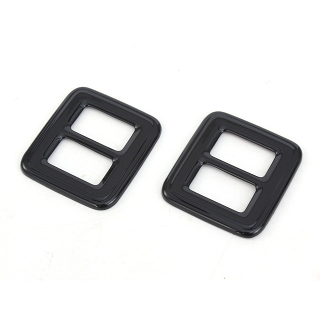 Accessori per auto ABS Due file di sedili regolazione di memoria Switch pannello copertura telaio Trim per il 2024