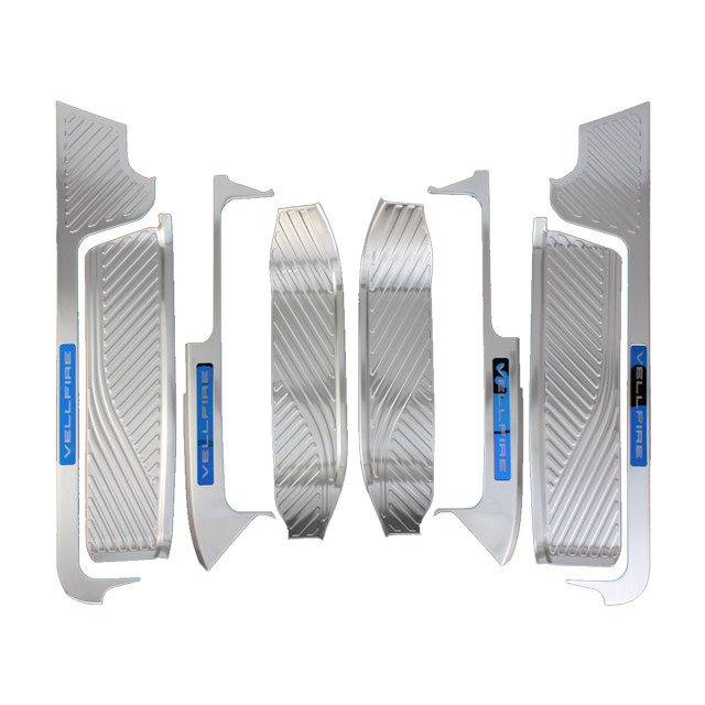 Piastra per porta auto per Toyota Alphard 2024 Kit di decorazione e design degli interni